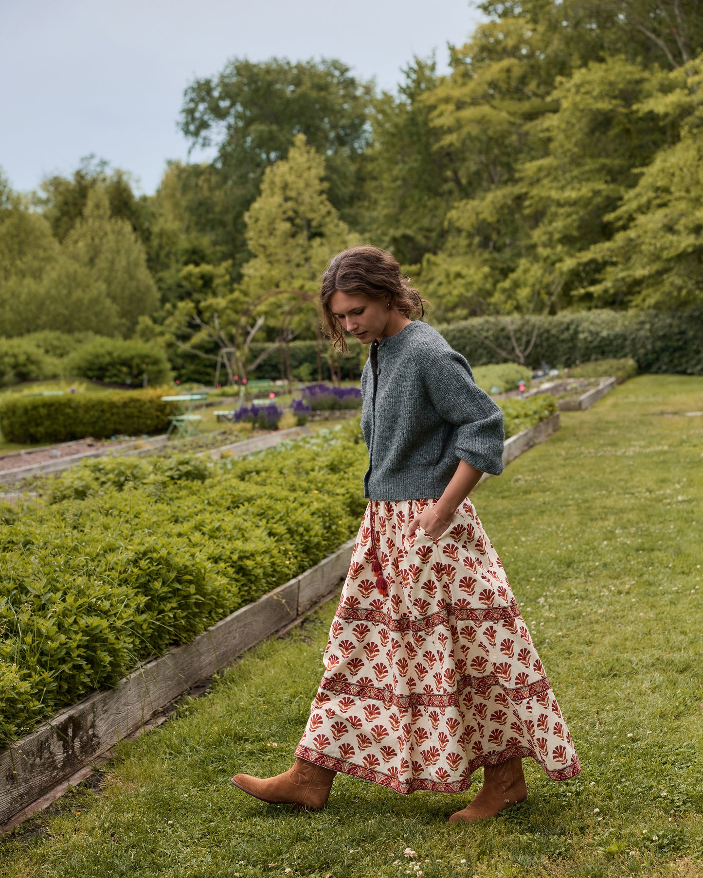 Sierra Bloom - Carry On Skirt - Fawn