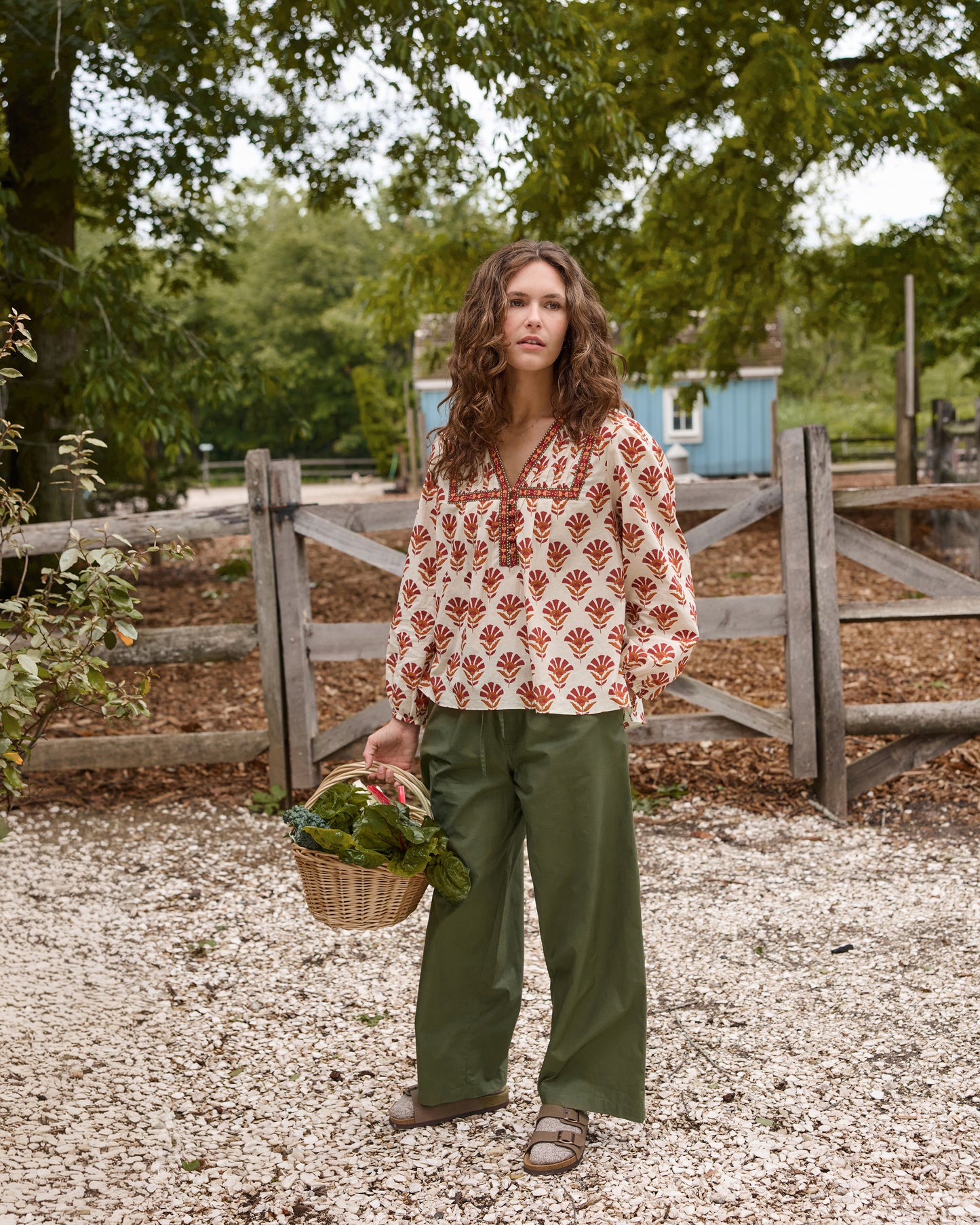 Sierra Bloom - Harmony Blouse - Fawn