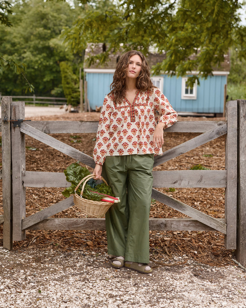 Sierra Bloom - Harmony Blouse - Fawn
