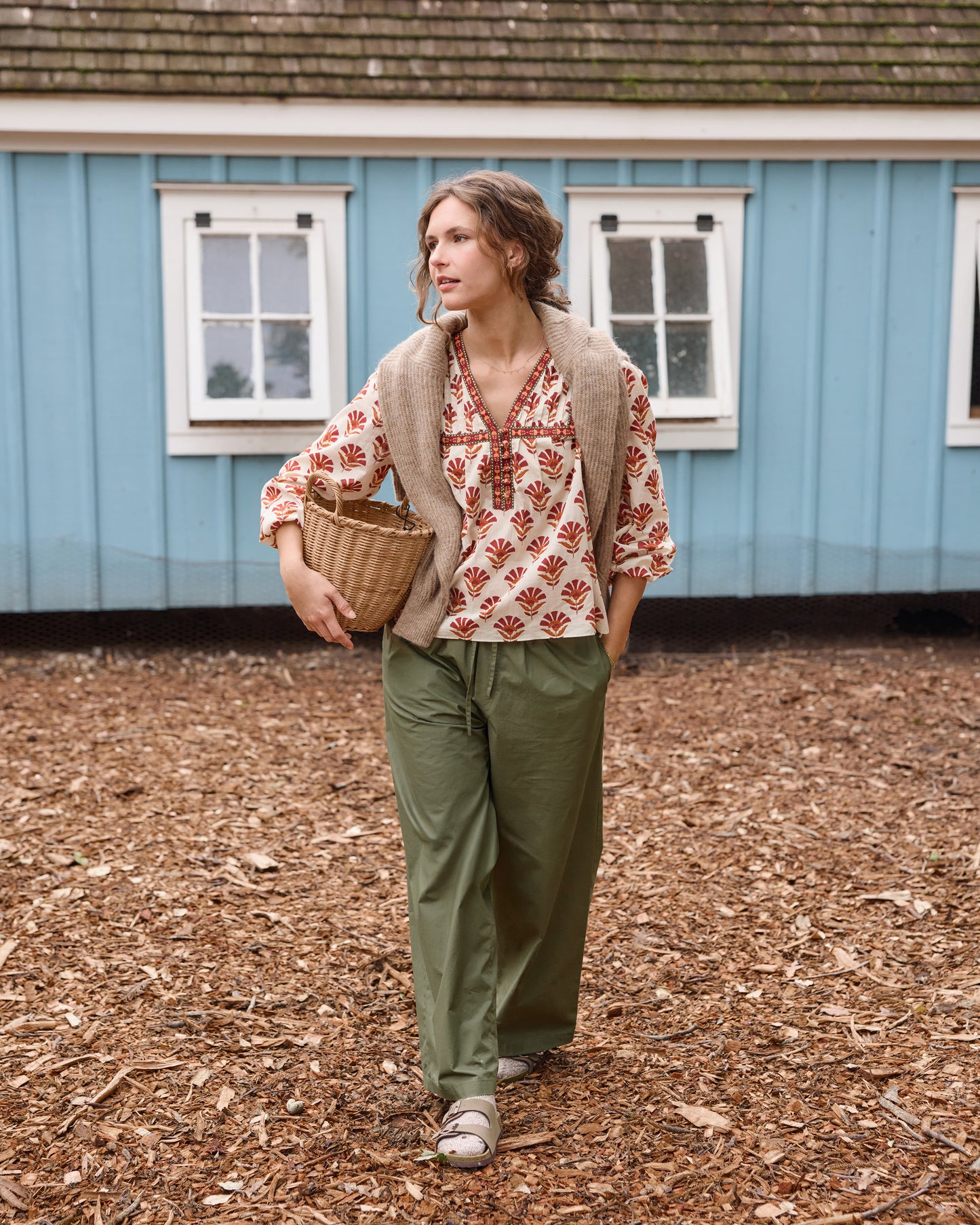 Sierra Bloom - Harmony Blouse - Fawn