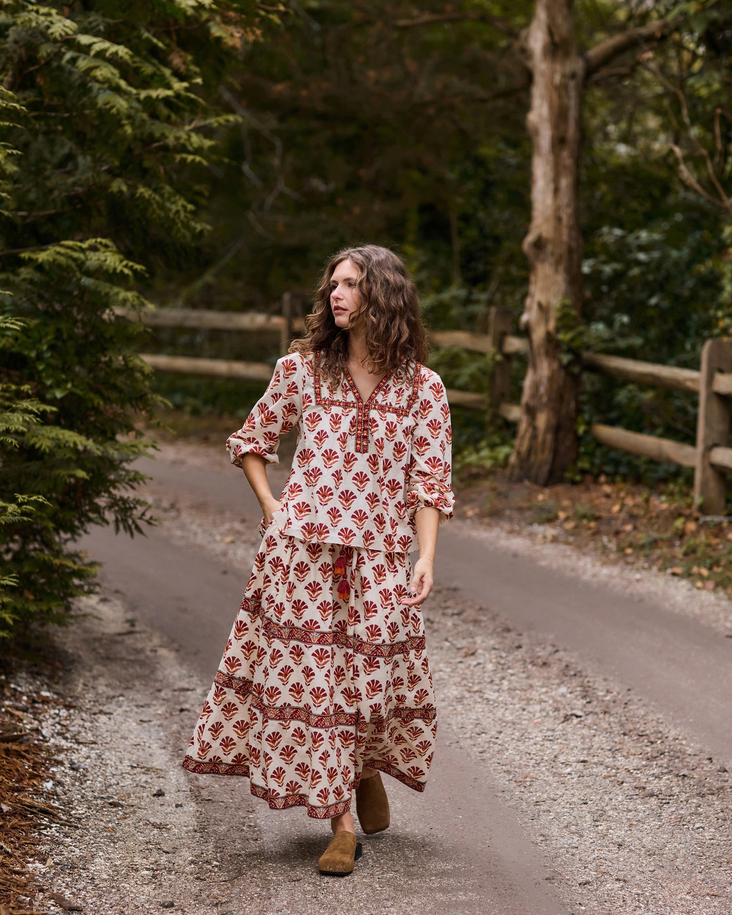 Sierra Bloom - Harmony Blouse & Carry On Skirt Bundle - Fawn