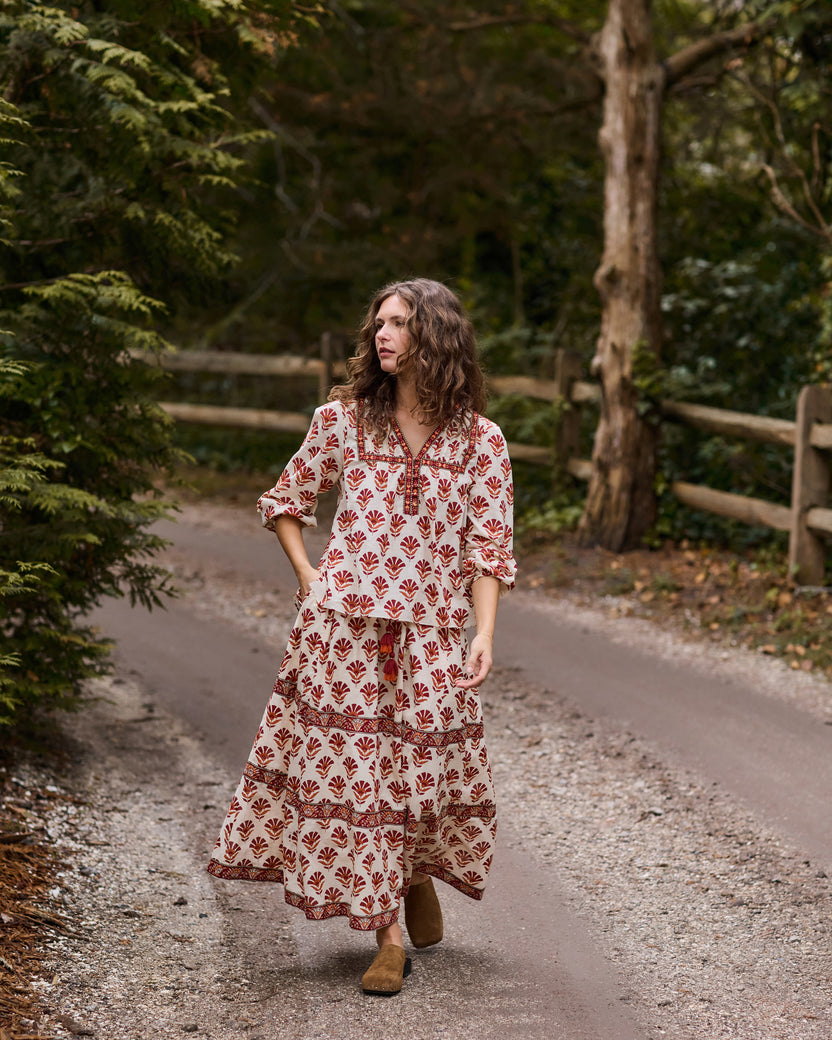 Sierra Bloom - Harmony Blouse & Carry On Skirt Bundle - Fawn