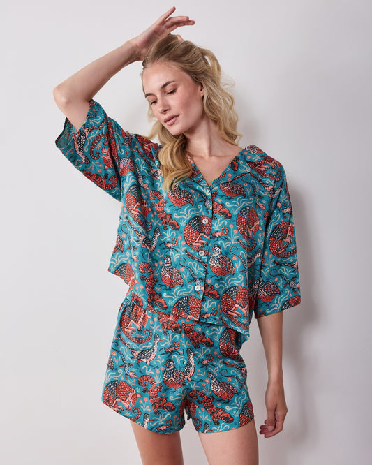 Canyon Critters - Eco Satin Sweet Dreams Set - Teal