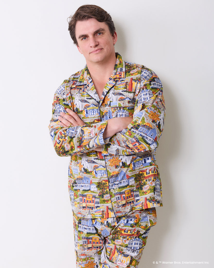 Stars Hollow - Men's Long PJ Set - Harvest Festival