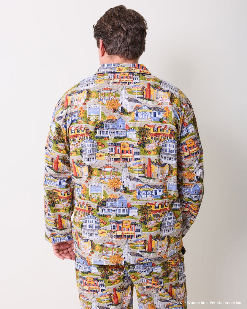 Stars Hollow - Men's Long PJ Set - Harvest Festival