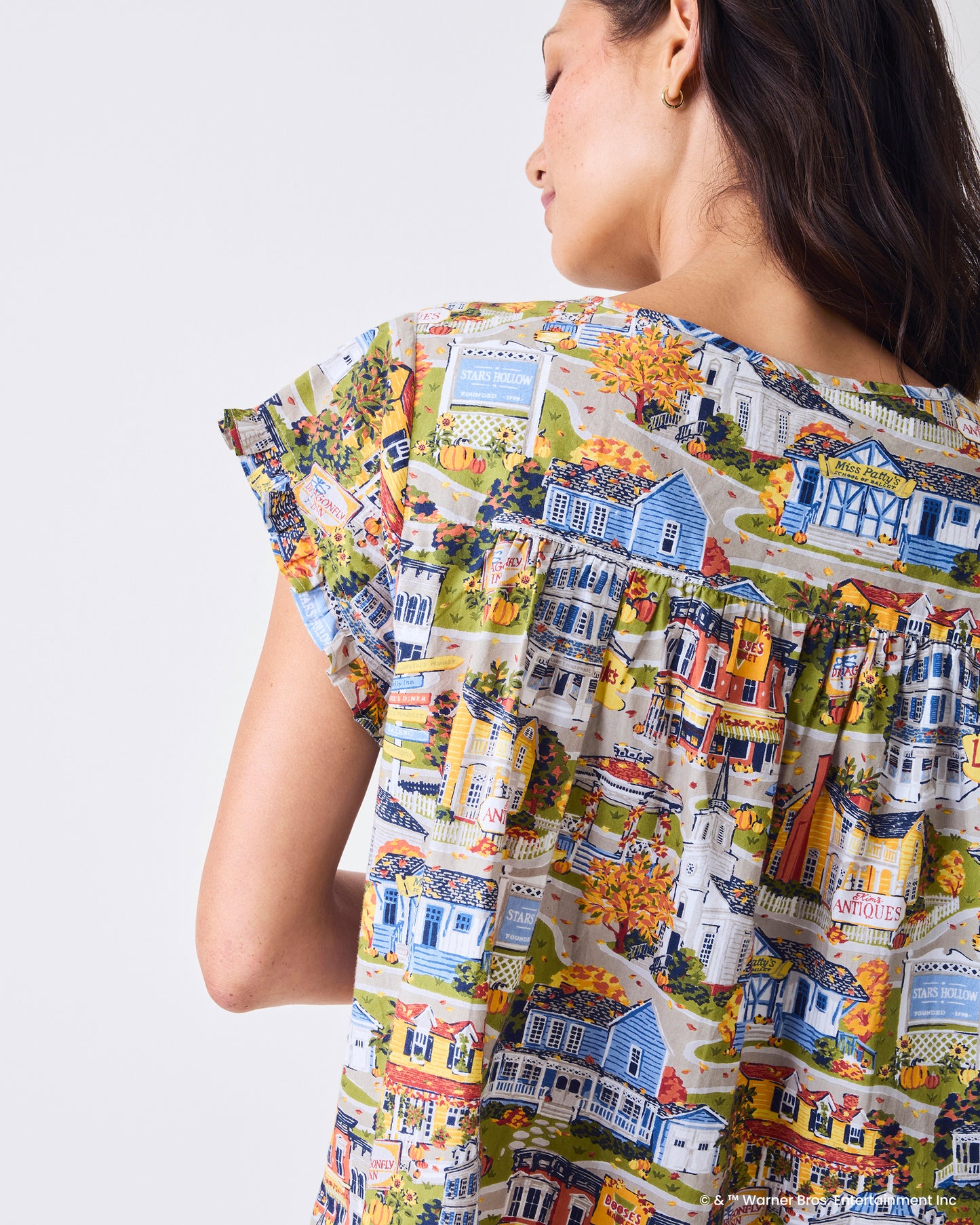 Stars Hollow - Pintuck Nightgown - Harvest Festival