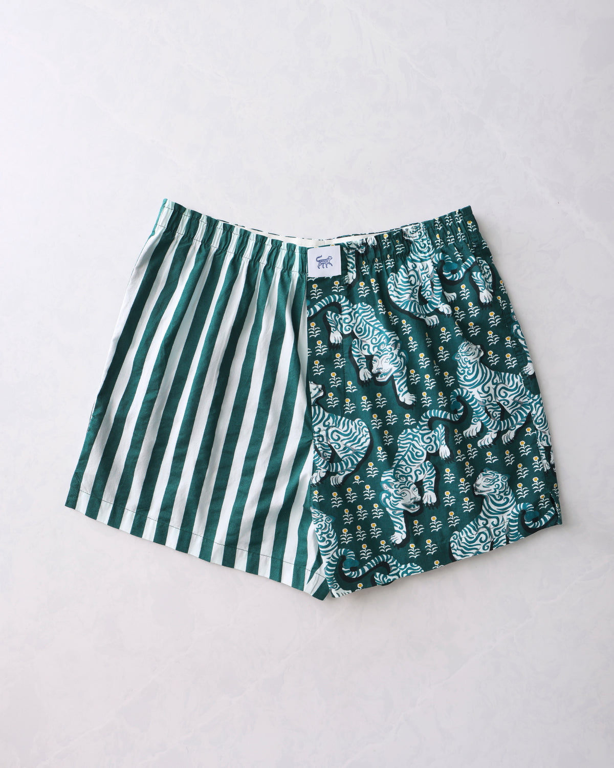 Tiger Queen - Men’s Boxer - Game Day Green