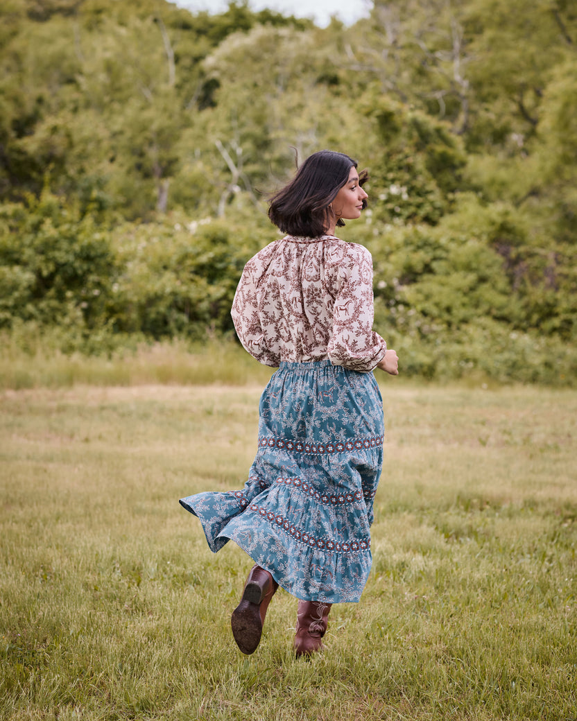 Western Crown - Erin Skirt - Riverstone