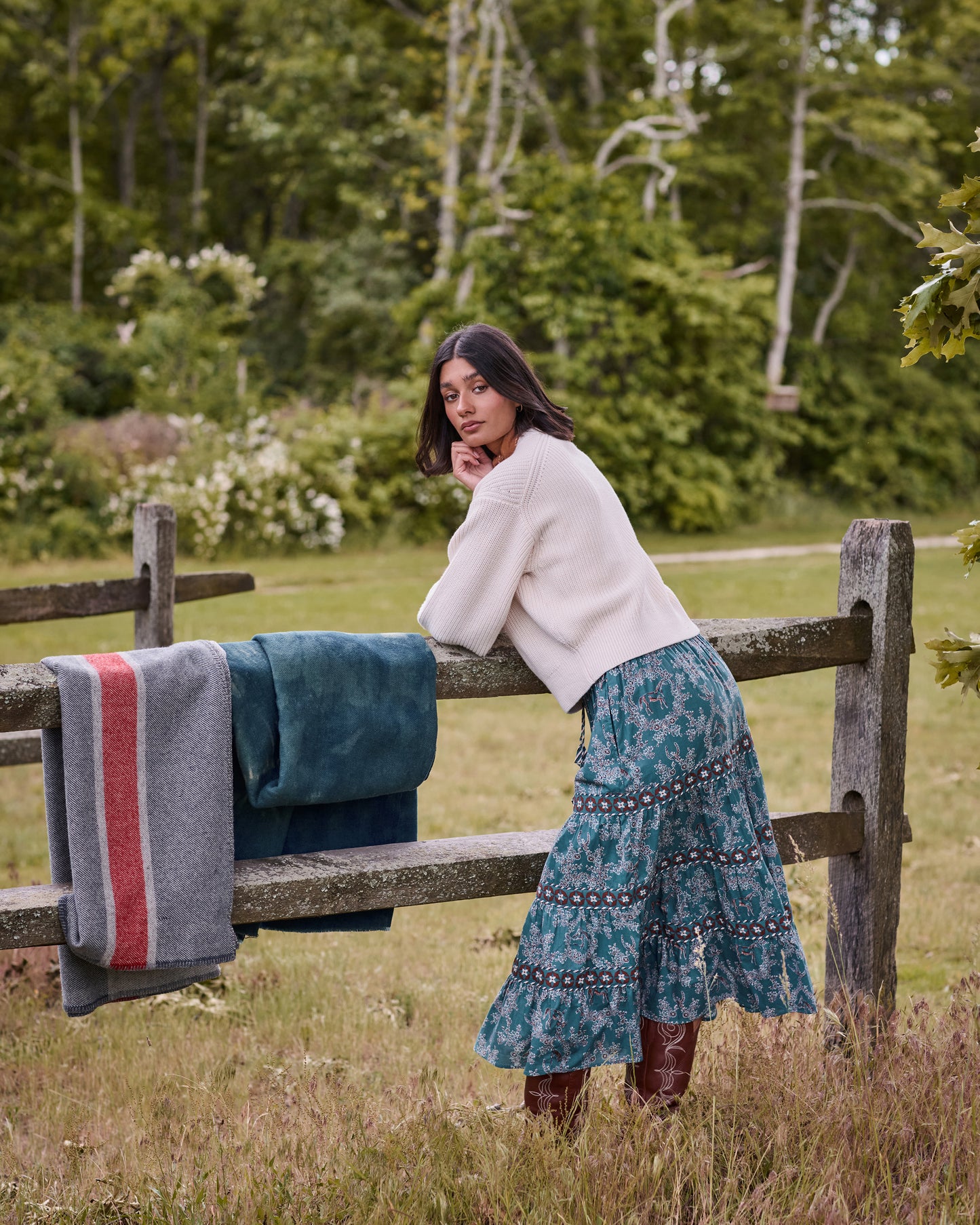 Western Crown - Erin Skirt - Riverstone