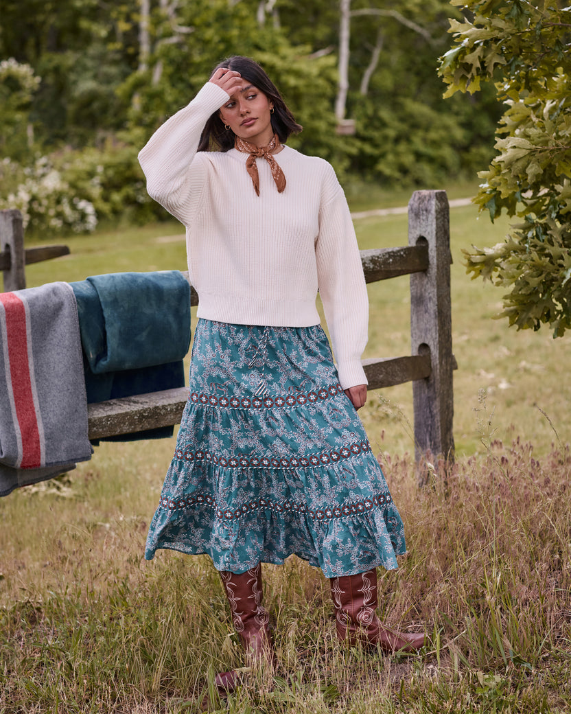 Western Crown - Erin Skirt - Riverstone