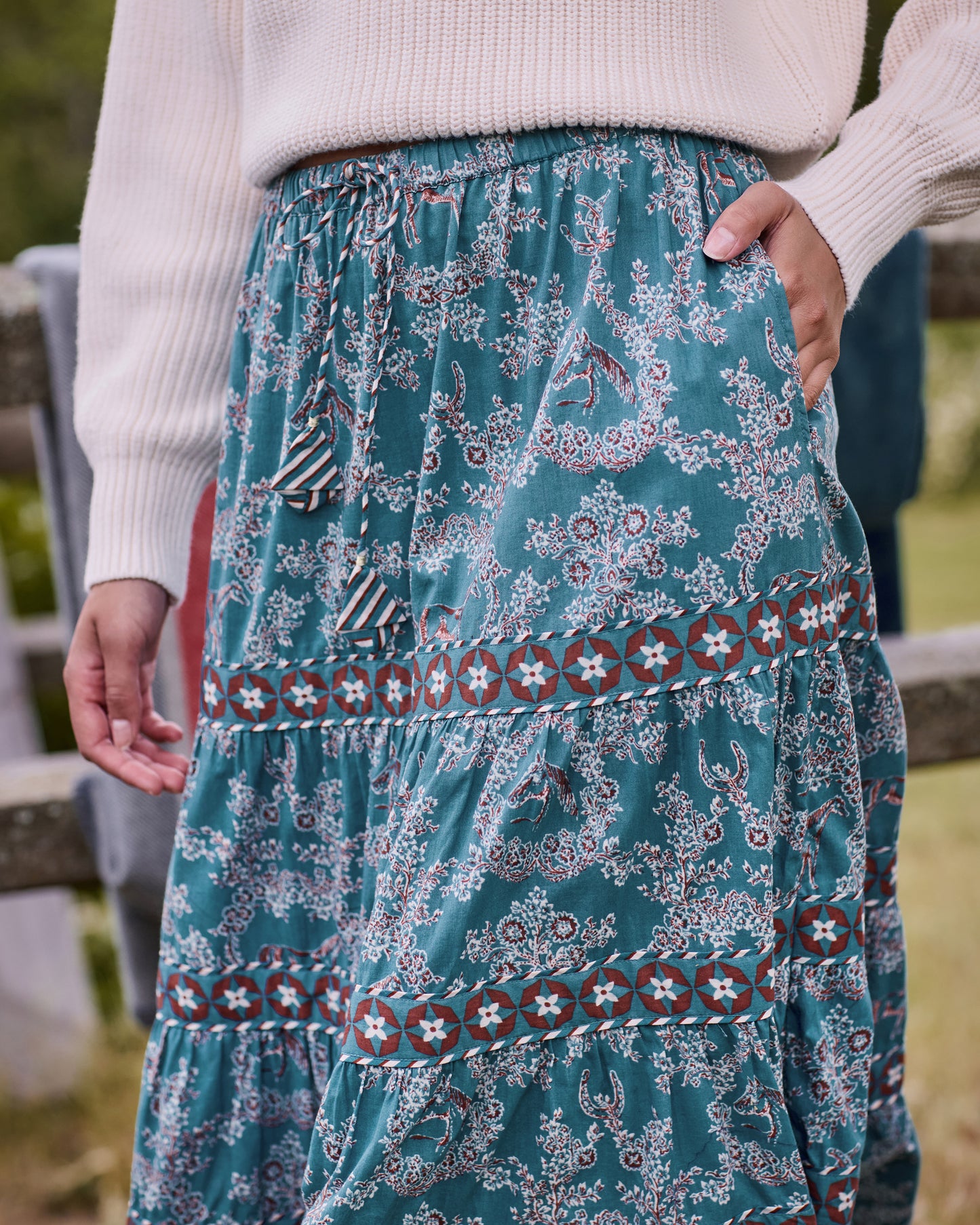 Western Crown - Erin Skirt - Riverstone