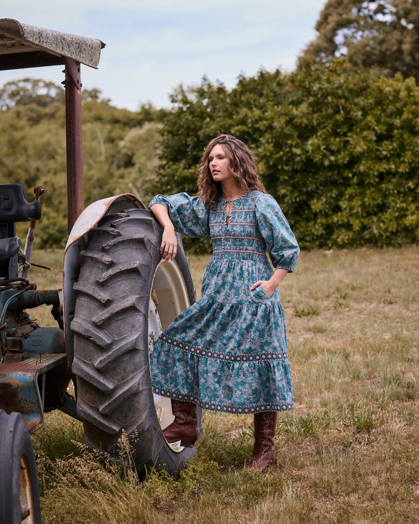 Western Crown - Hudson Dress - Riverstone