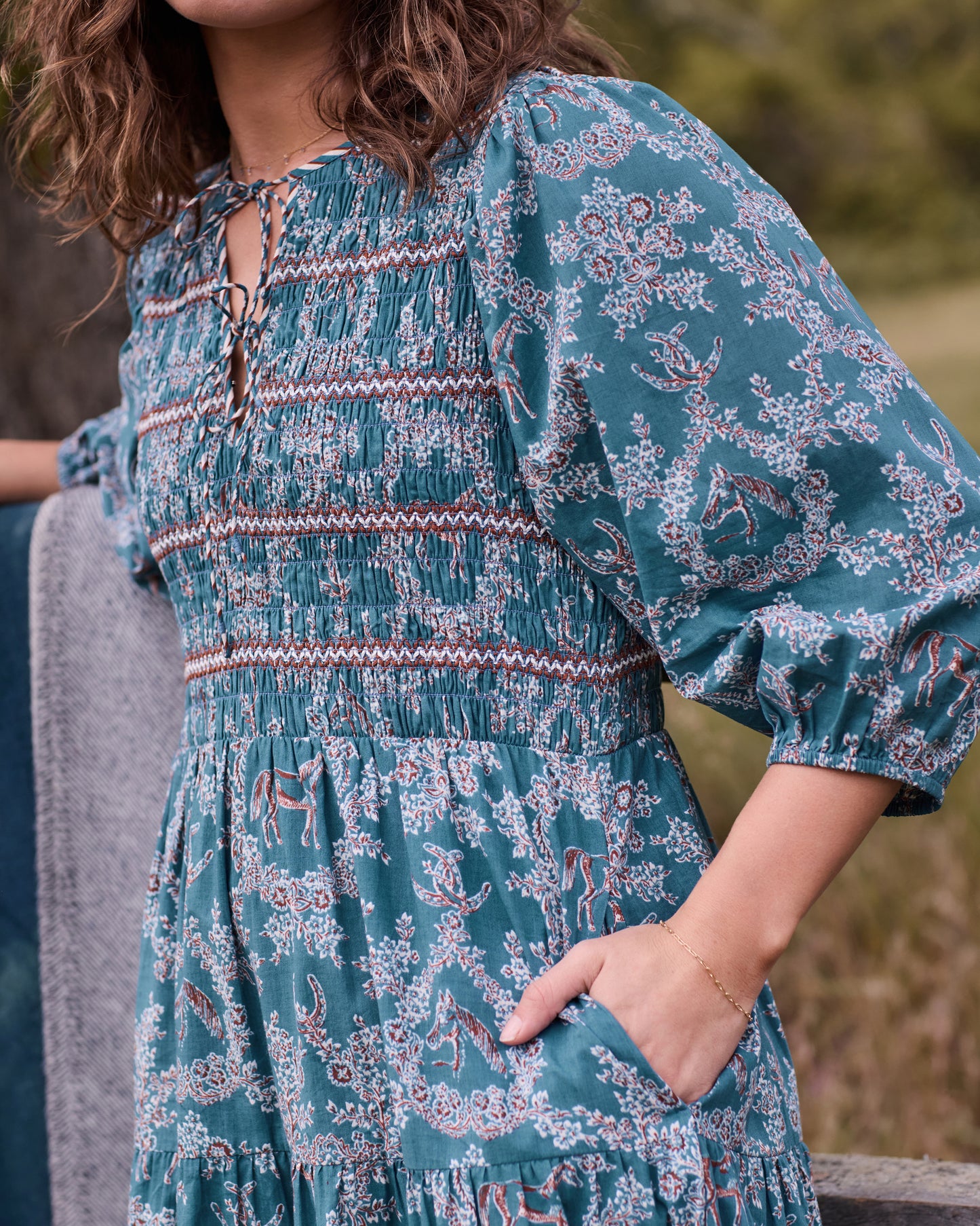 Western Crown - Hudson Dress - Riverstone