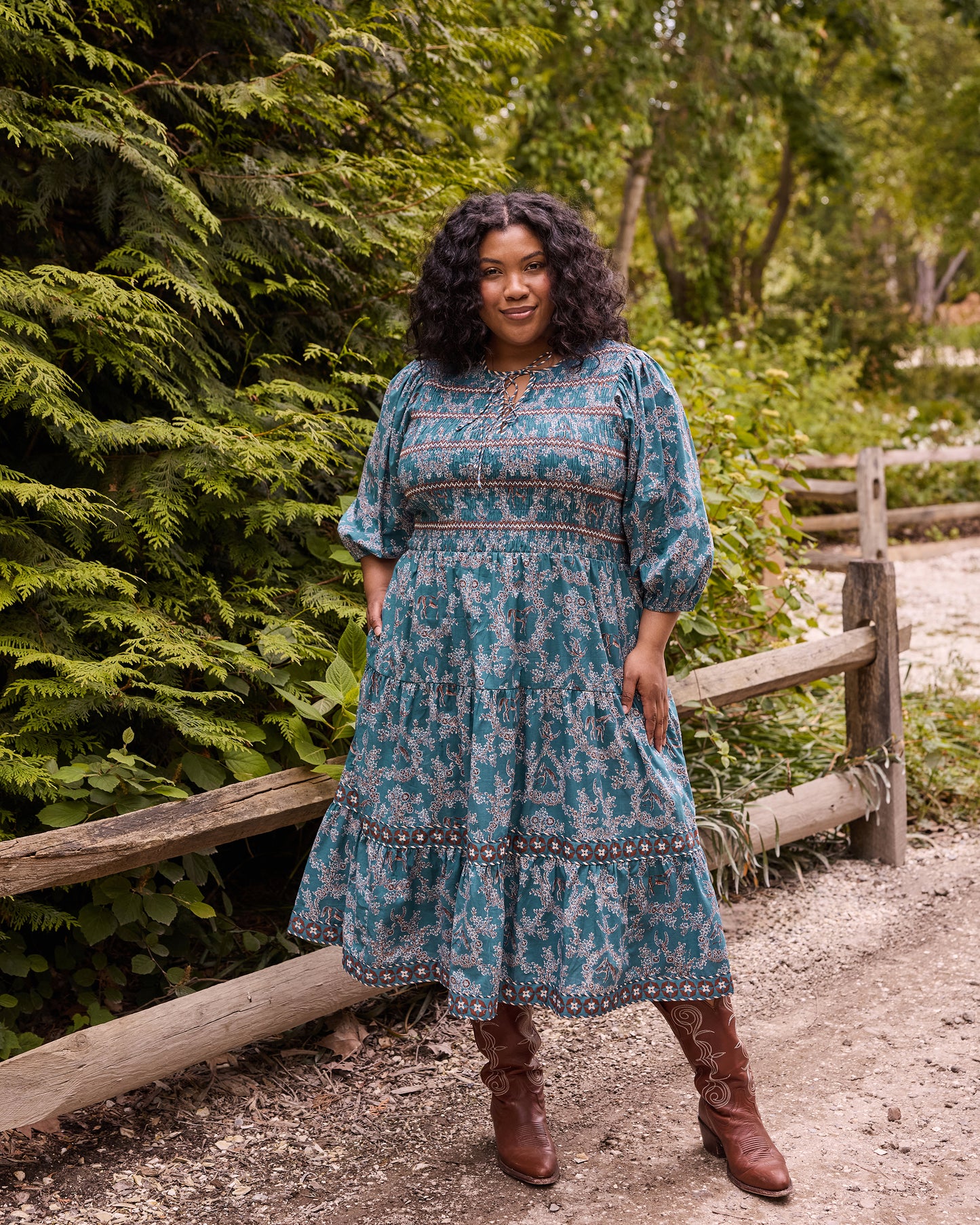 Western Crown - Hudson Dress - Riverstone