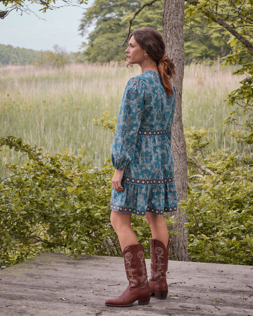 Western Crown - Valerie Dress - Riverstone