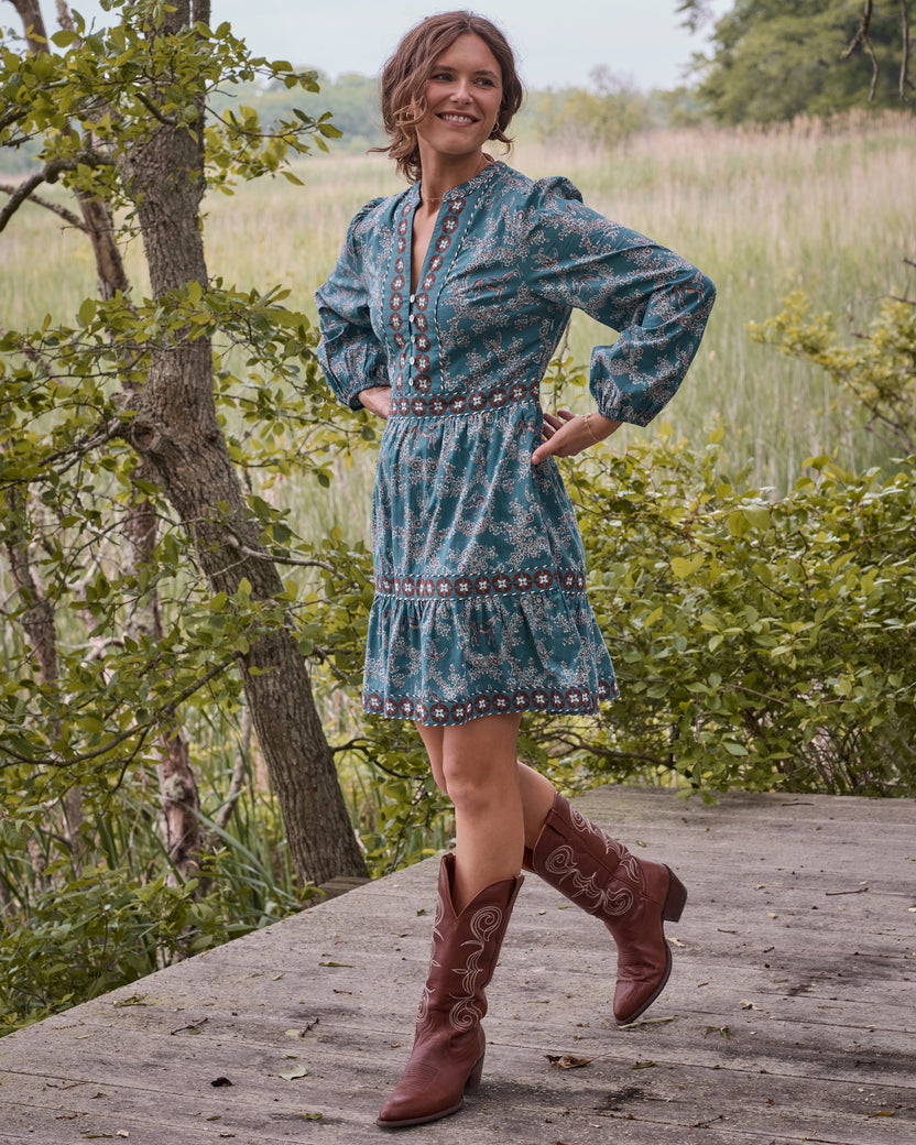 Western Crown - Valerie Dress - Riverstone