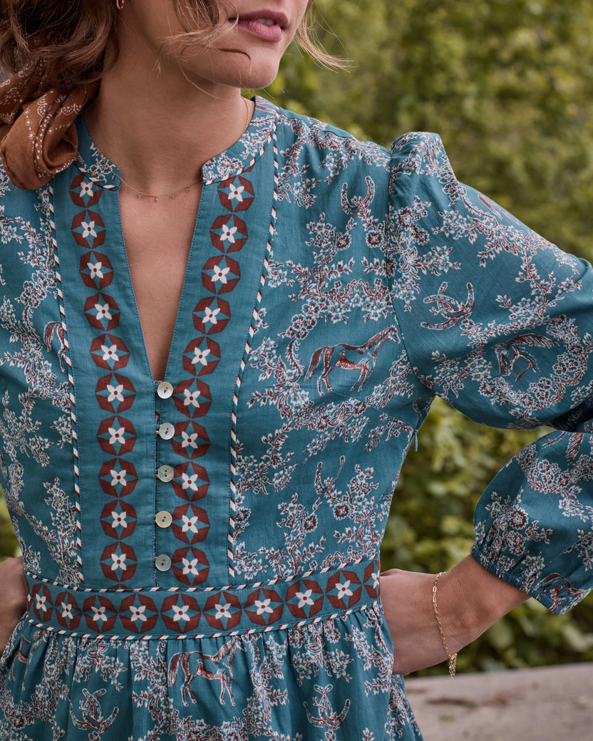 Western Crown - Valerie Dress - Riverstone