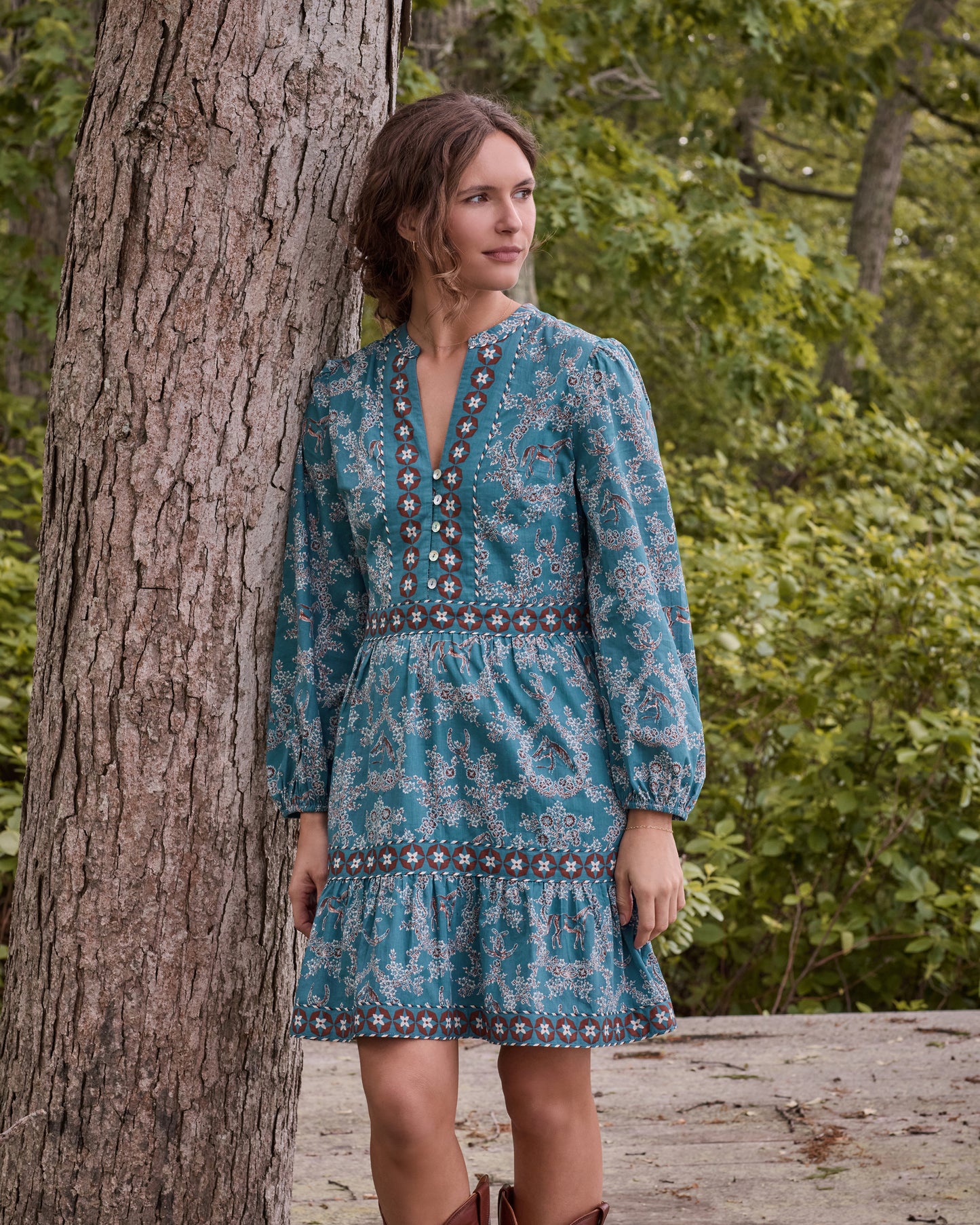 Western Crown - Valerie Dress - Riverstone