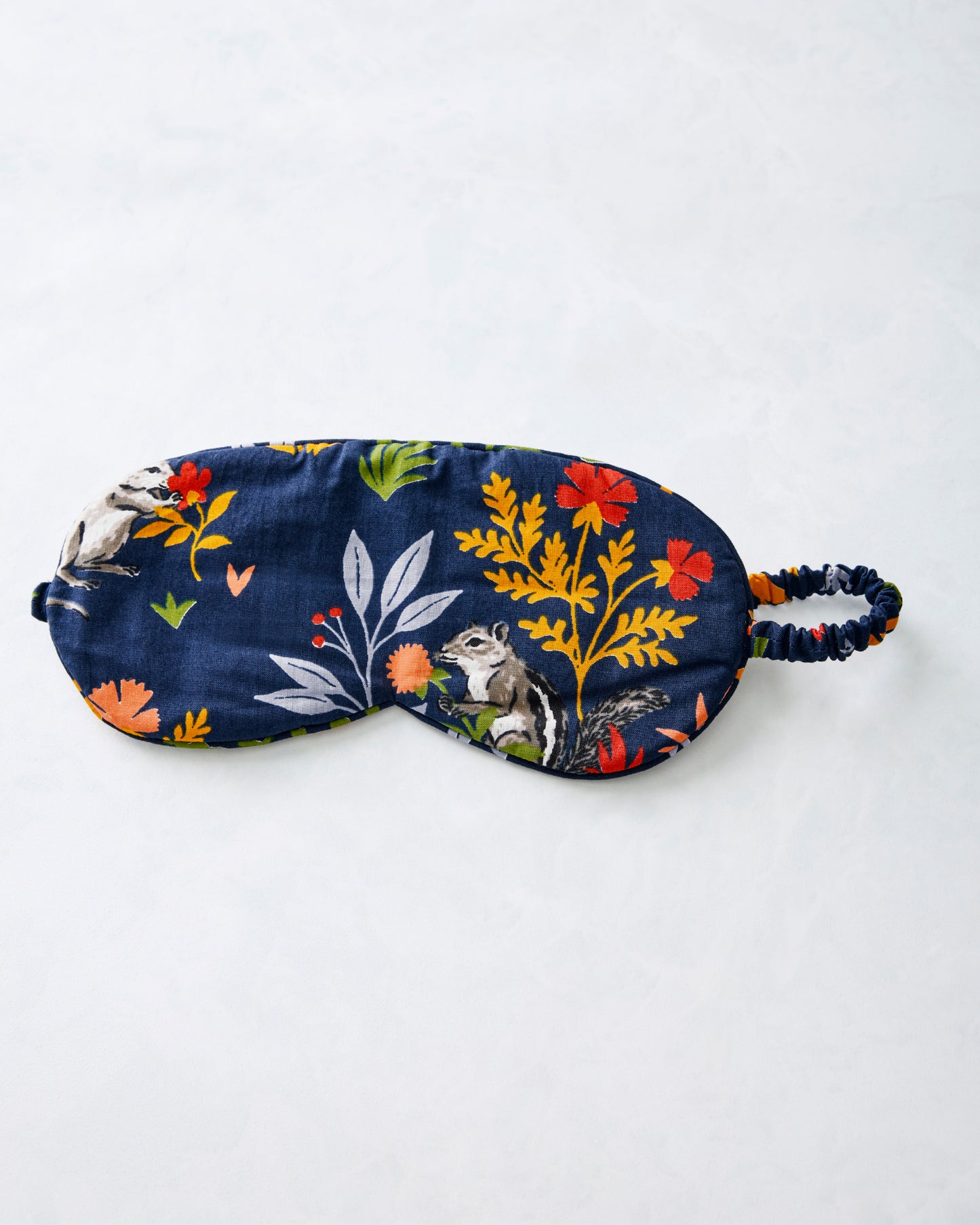 Woodland Critters - Eye Mask - Indigo