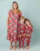 Holly Jolly Bagheera - Flannel Daylight Nightgown - Ruby - Printfresh