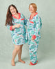 Frisky Firs - Flannel Long PJ Set - Twinkling Blue - Printfresh