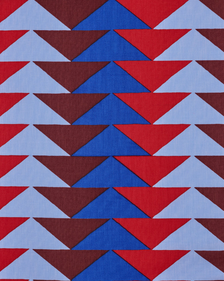 Canyon Geo - Atlantic Dress - Arizona Blue - Printfresh