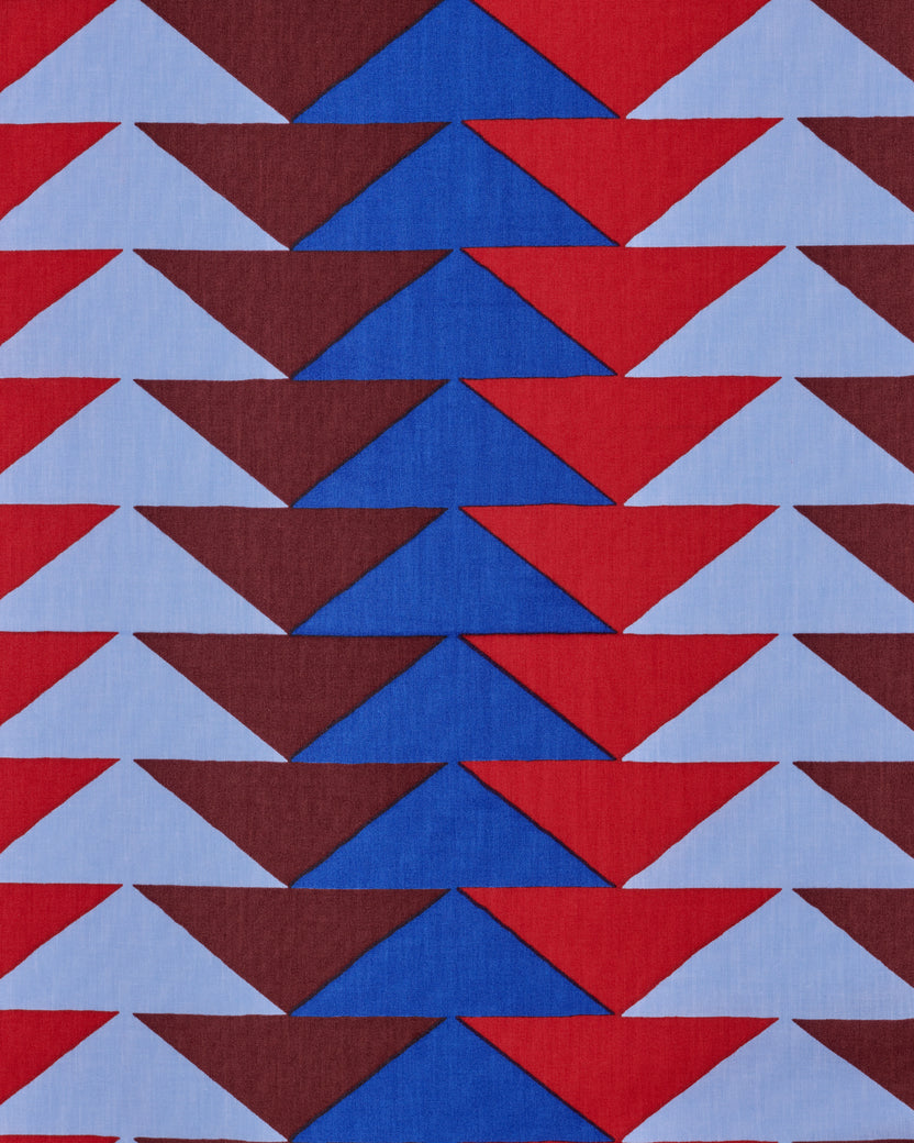 Canyon Geo - Atlantic Dress - Arizona Blue - Printfresh