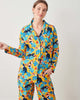 Figs & Felines - Long PJ Set - Goldenrod - Printfresh