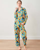 Figs & Felines - Long PJ Set - Goldenrod - Printfresh