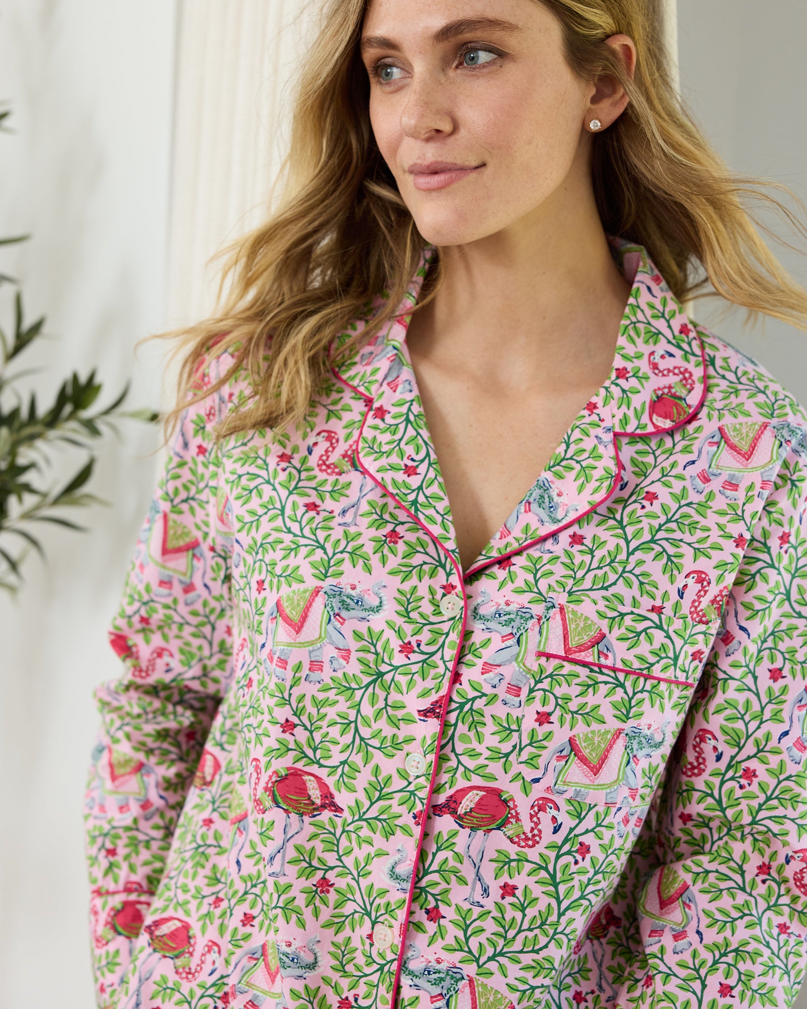 Flamenco - Long PJ Set - Rose Garden - Printfresh