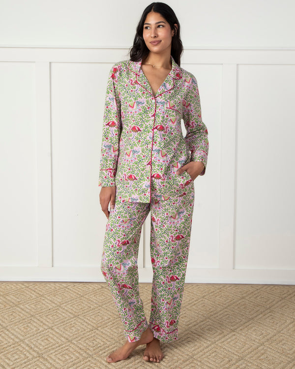 Flamenco - Long PJ Set - Rose Garden - Printfresh