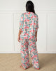 Flock of Flamingos - Tall Satin Wildest Dreams Pajama Set - Rose - Printfresh