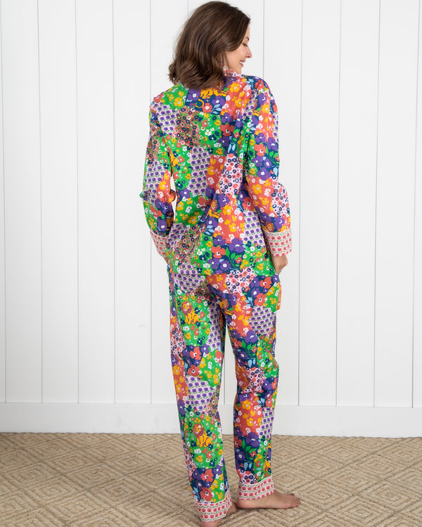 Flower Power - Long Sleep Set - Grape Soda - Printfresh