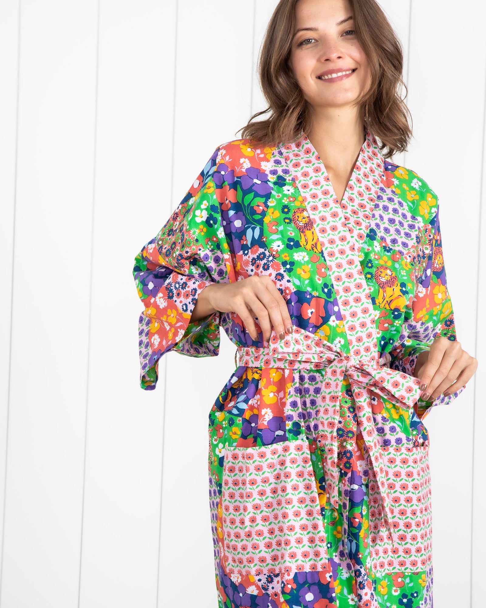 Flower Power - Robe - Grape Soda - Printfresh