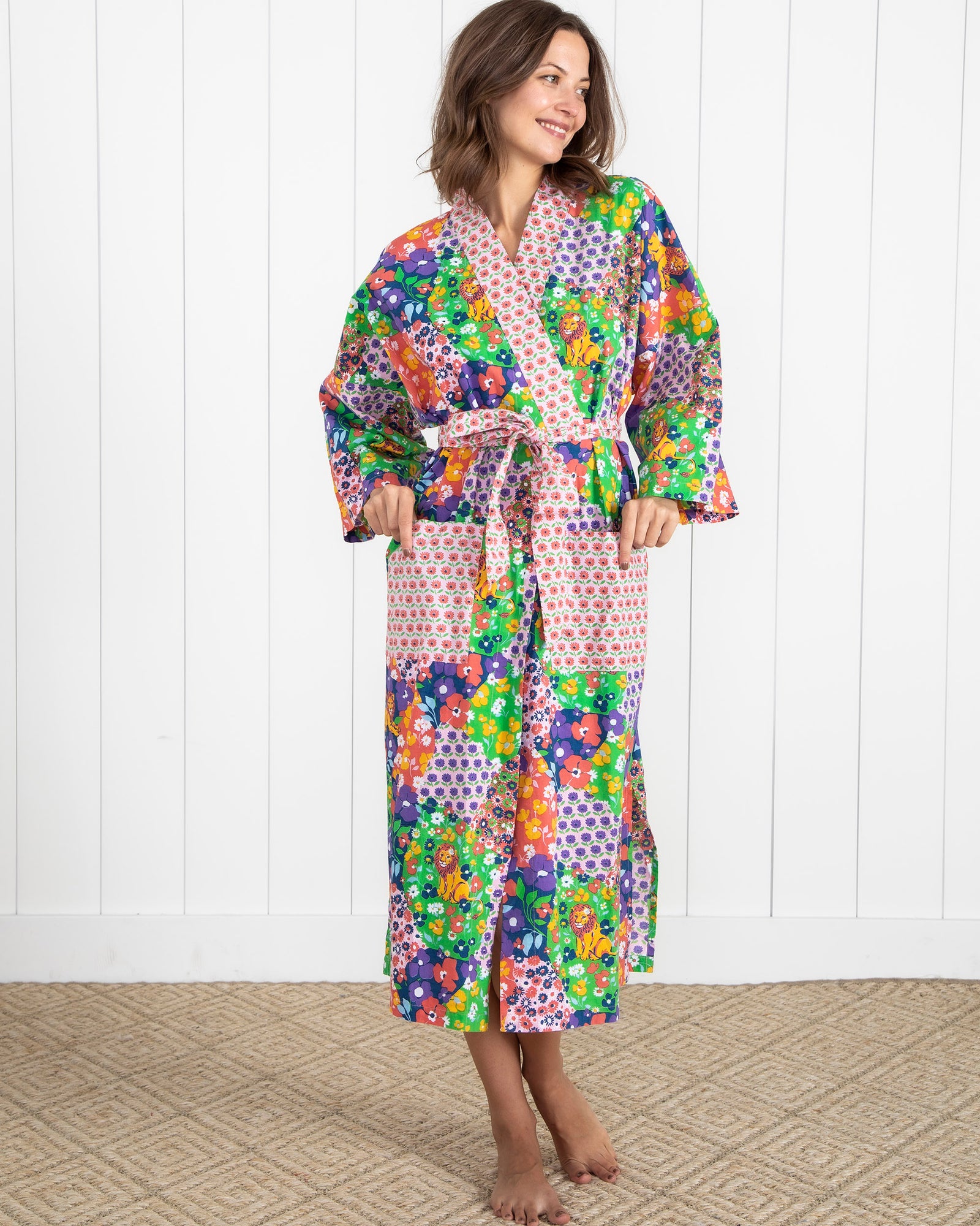 Flower Power - Robe - Grape Soda - Printfresh