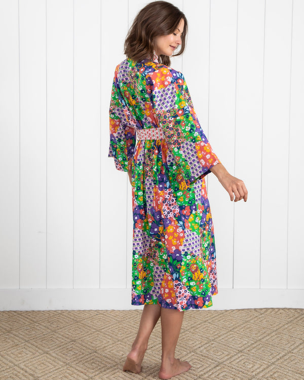 Flower Power - Robe - Grape Soda - Printfresh