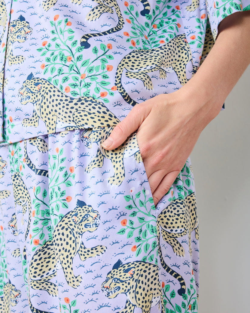 Bagheera - Eco Satin Wildest Dreams Set - Lavender - Printfresh