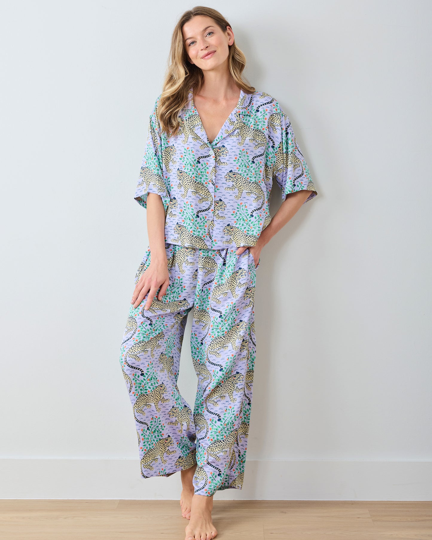 Bagheera - Eco Satin Wildest Dreams Set - Lavender - Printfresh