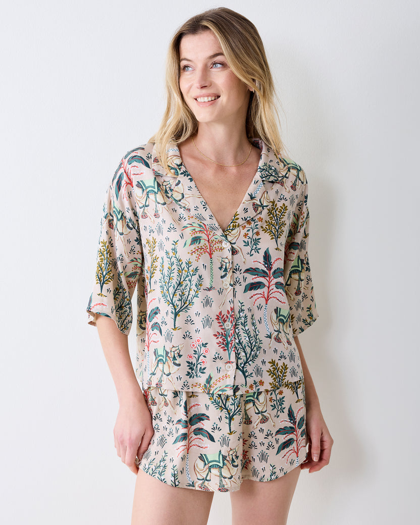 Camel's Courtyard - Eco Satin Sweet Dreams Set - Khaki