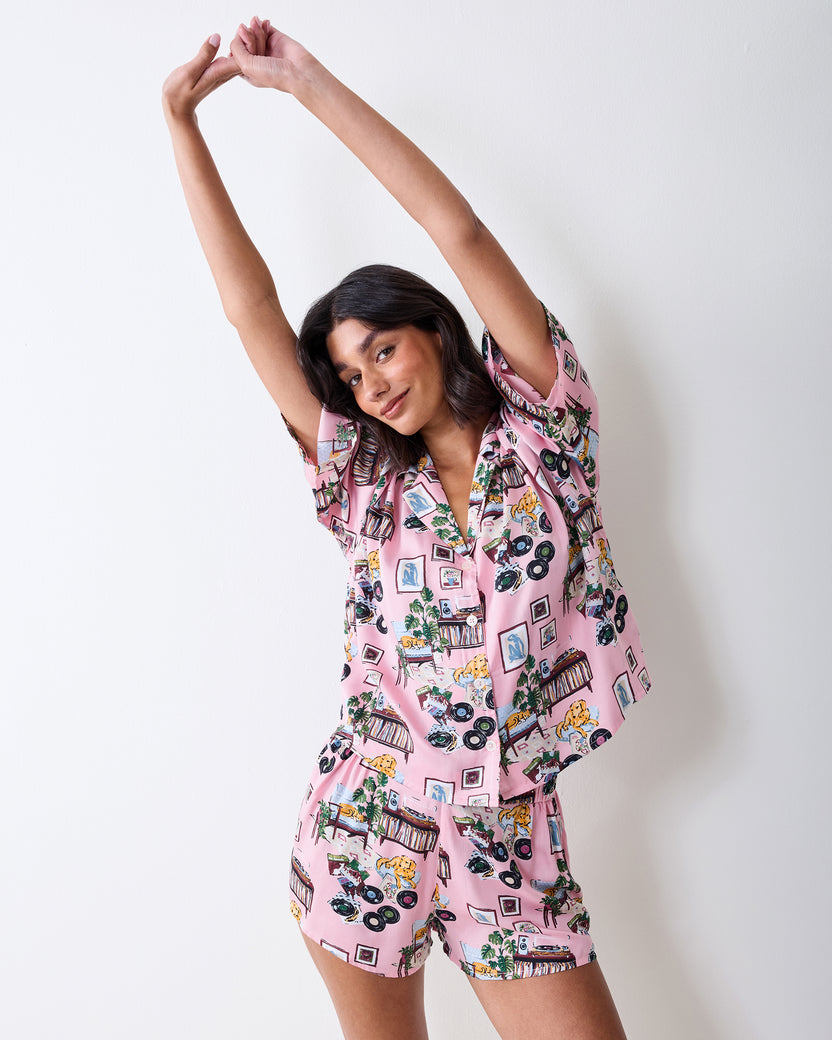 Vinyl Collector - Eco Satin Sweet Dreams Set - Pink Cadillac