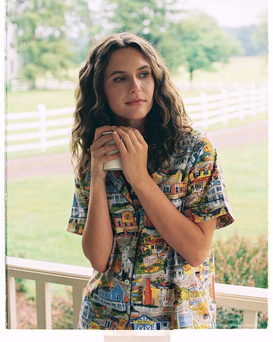 Stars Hollow - Short PJ Set - Harvest Festival