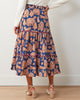 Gingerbread Party - Sutton Skirt - Classic Navy - Printfresh