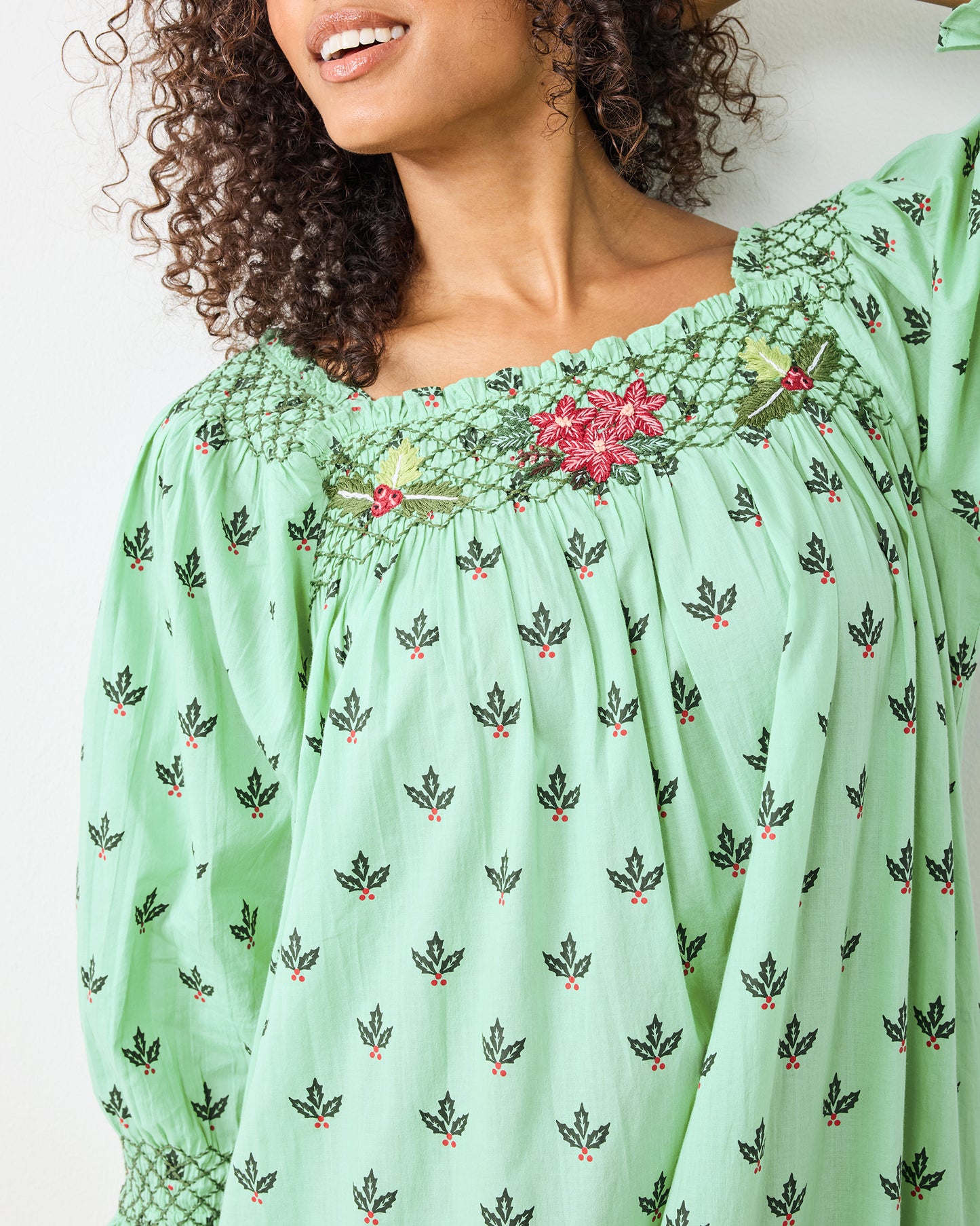 Holly Berry - Parker Nightgown - Sage