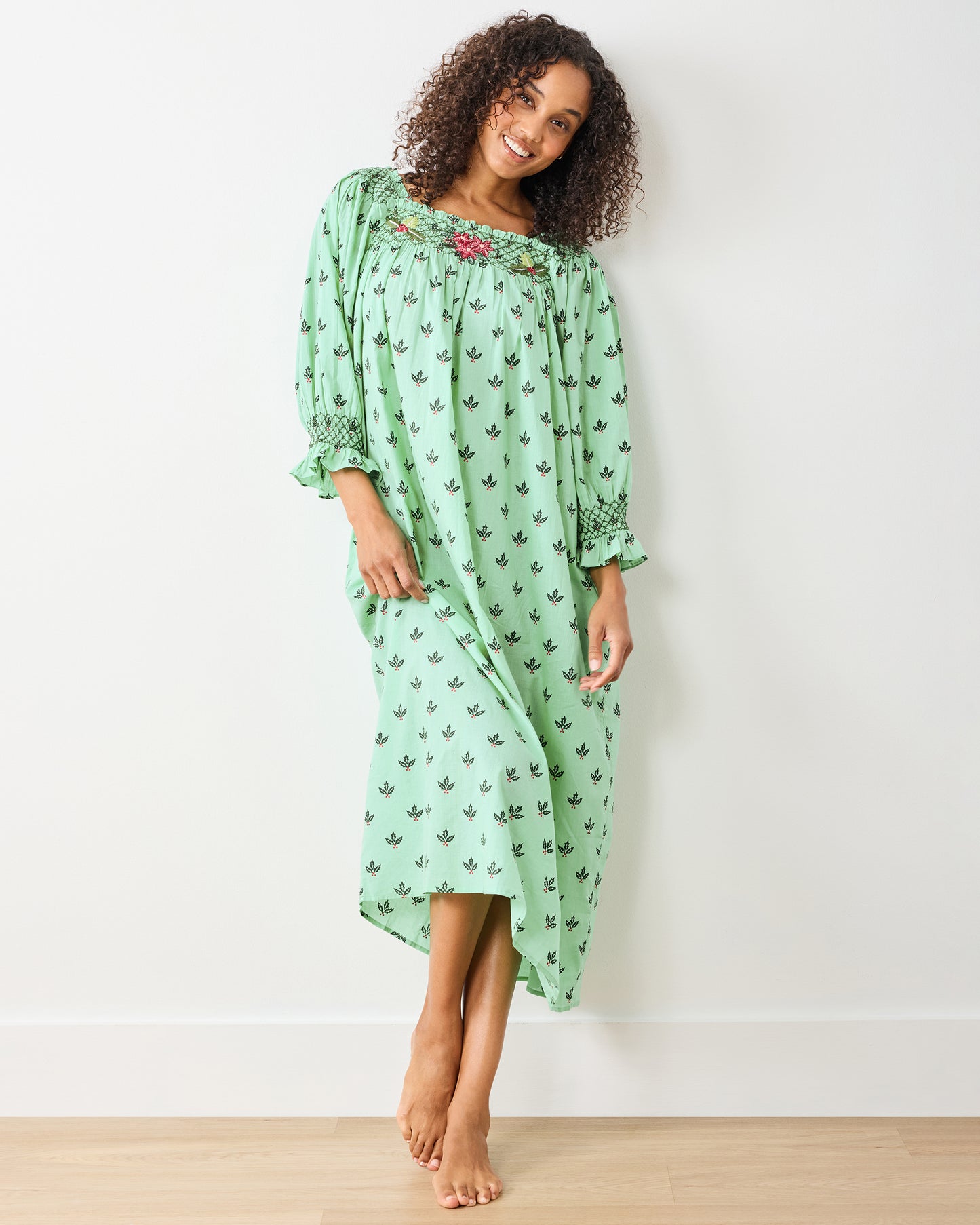 Holly Berry - Parker Nightgown - Sage