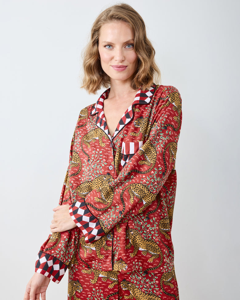 Bagheera - Petite Eco Satin Rittenhouse Set - Scarlet - Printfresh