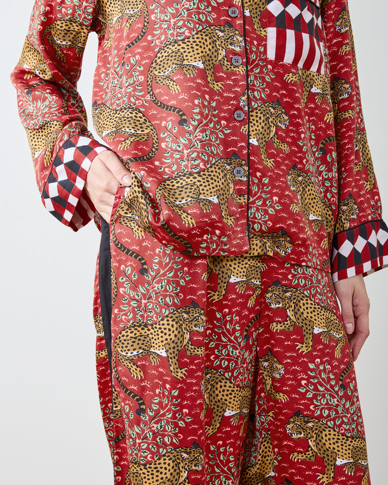 Bagheera - Petite Eco Satin Rittenhouse Set - Scarlet - Printfresh