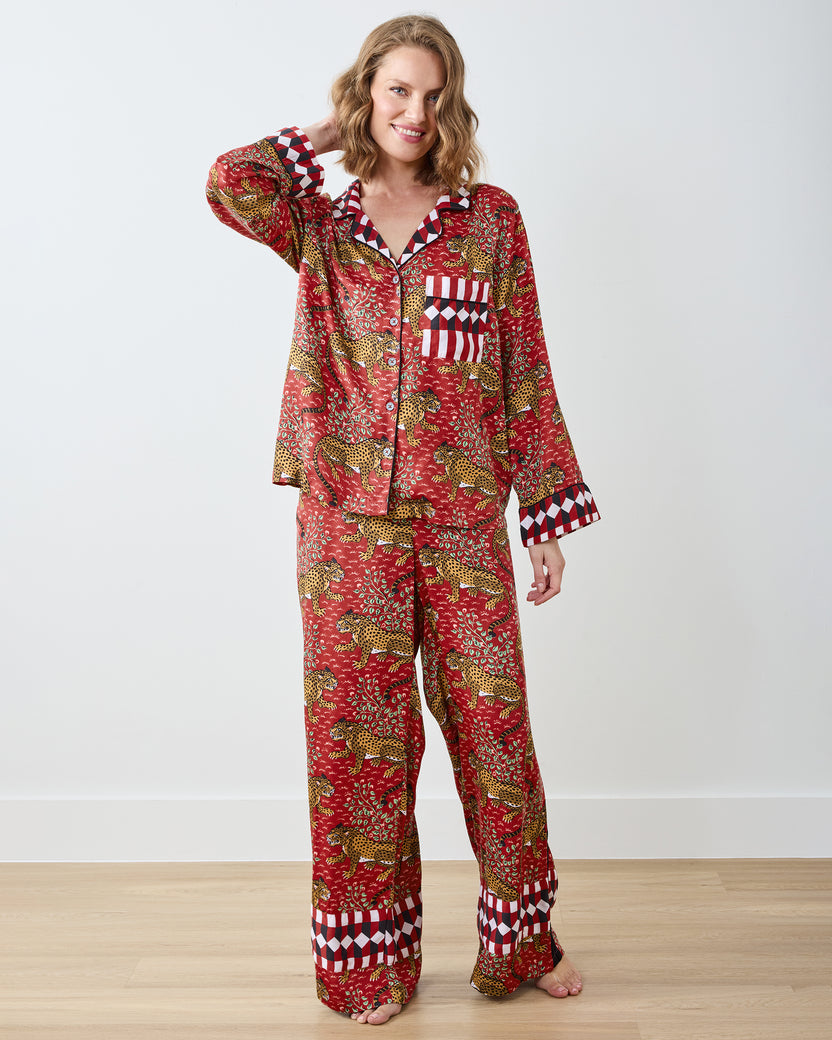 Bagheera - Petite Eco Satin Rittenhouse Set - Scarlet - Printfresh