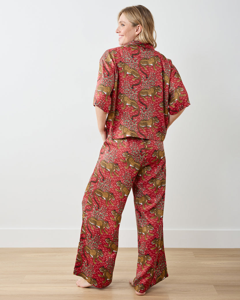 Bagheera - Eco Satin Wildest Dreams Set - Scarlet - Printfresh