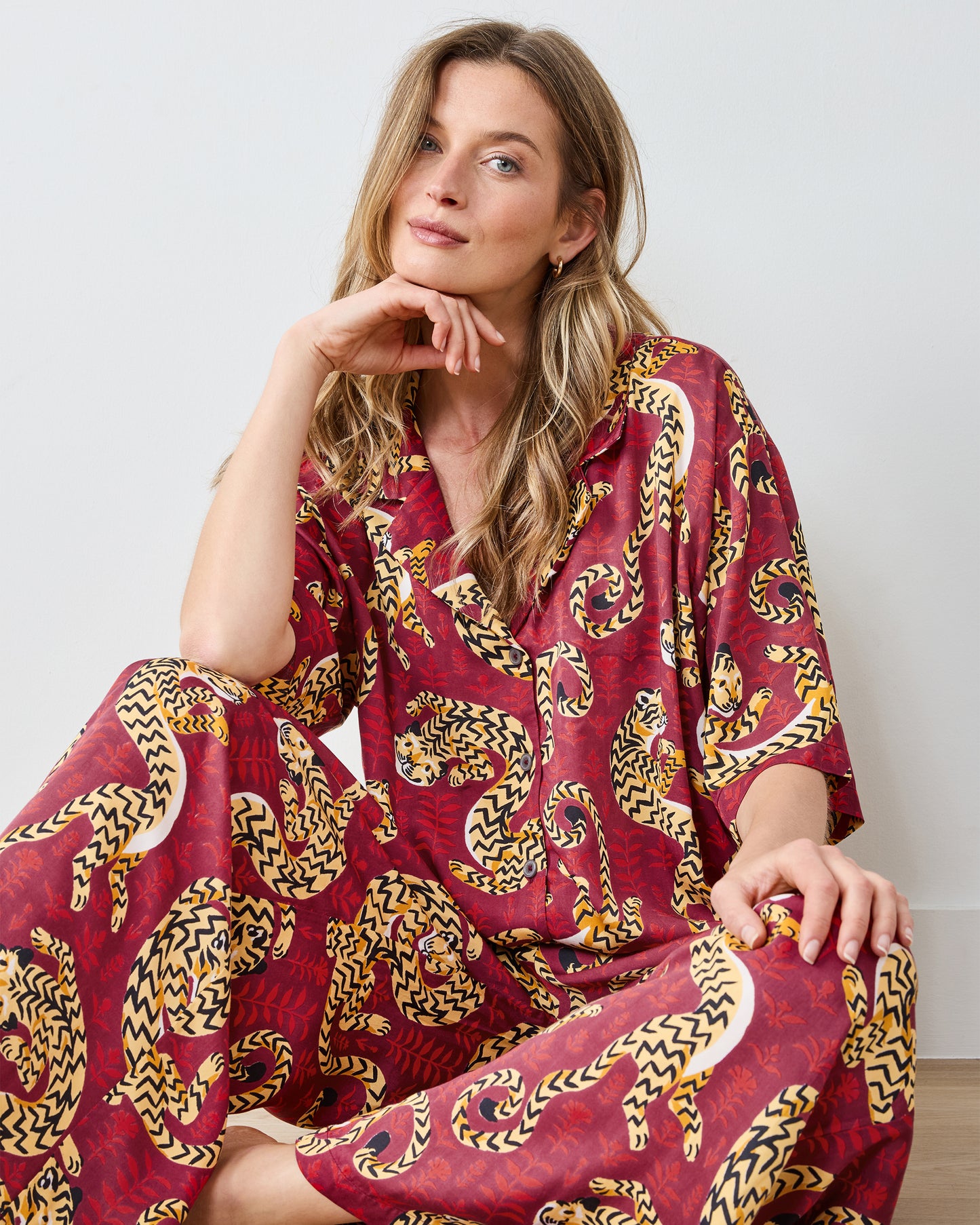 Twisted Tiger - Eco Satin Wildest Dreams Set - Merlot