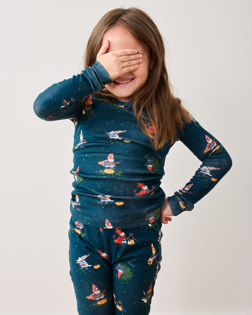 Mischief Night - Kids Snug Fit PJ Set - Nightfall Blue - Printfresh